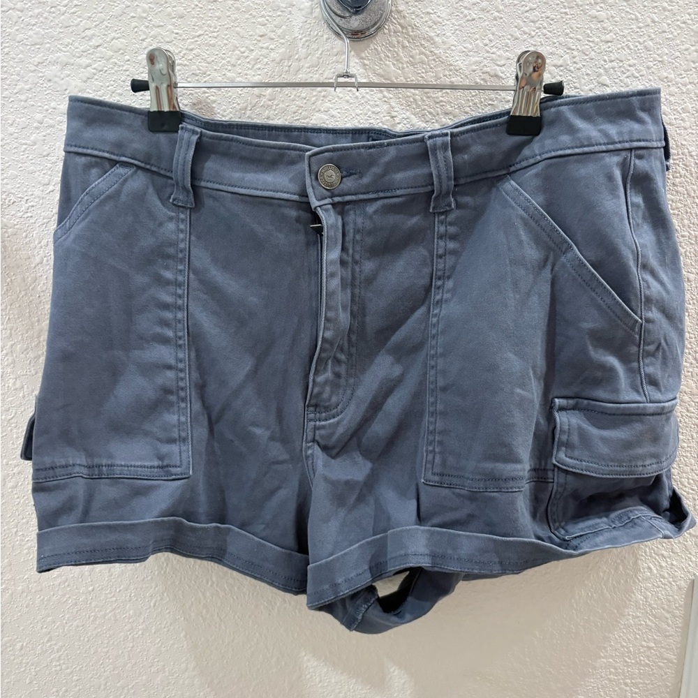 Hollister Slate Cargo Shorts for Women